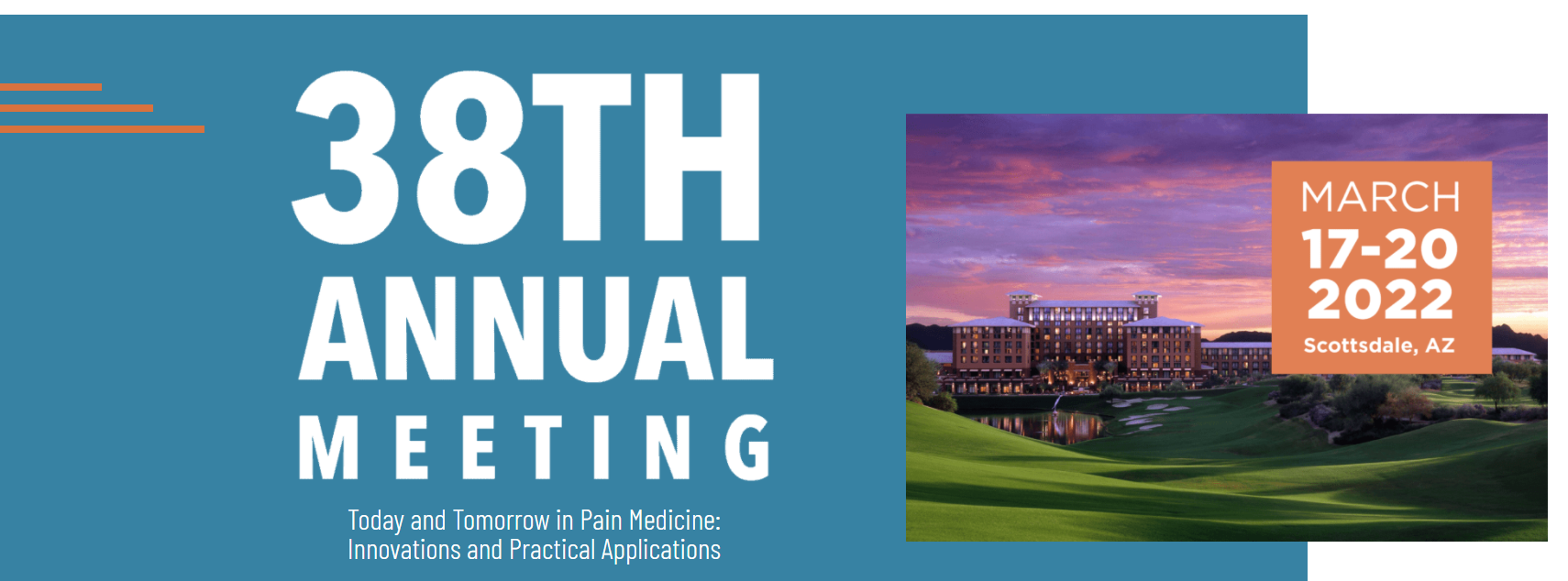 AMERICAN ACADEMY OF PAIN MEDICINE 38TH ANNUAL MEETING
